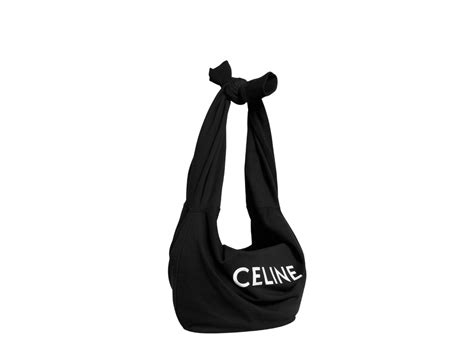 medium sweat celine bag in molleton with celine print|Celine.